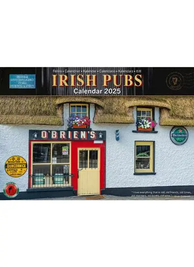 Irish Pubs 2025 Calendar
